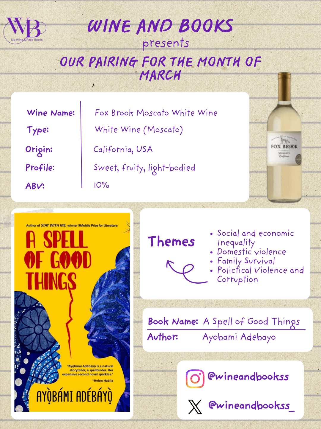 A Spell of Good Things